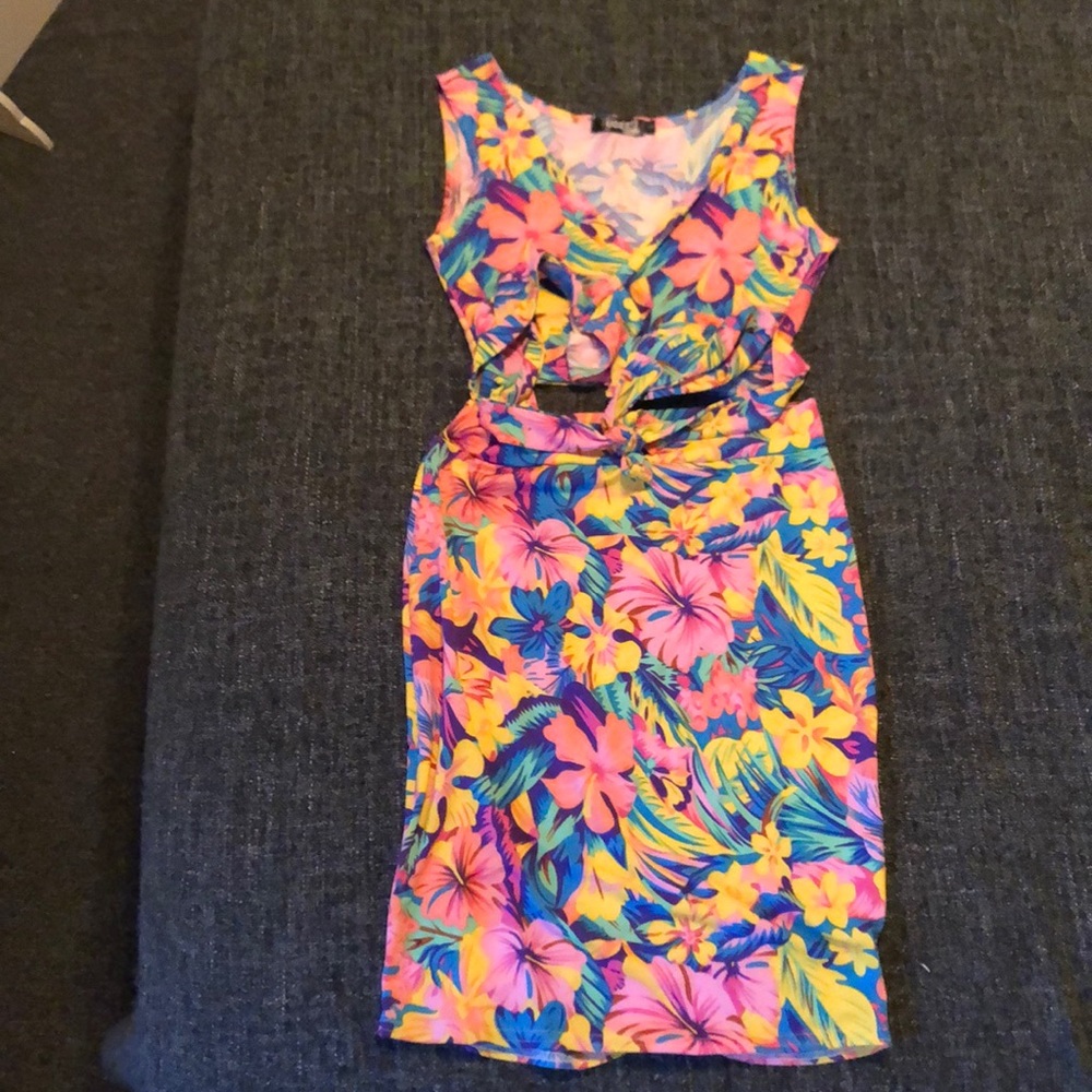 Women’s Tropical Two-Piece Skirt/Tank Set